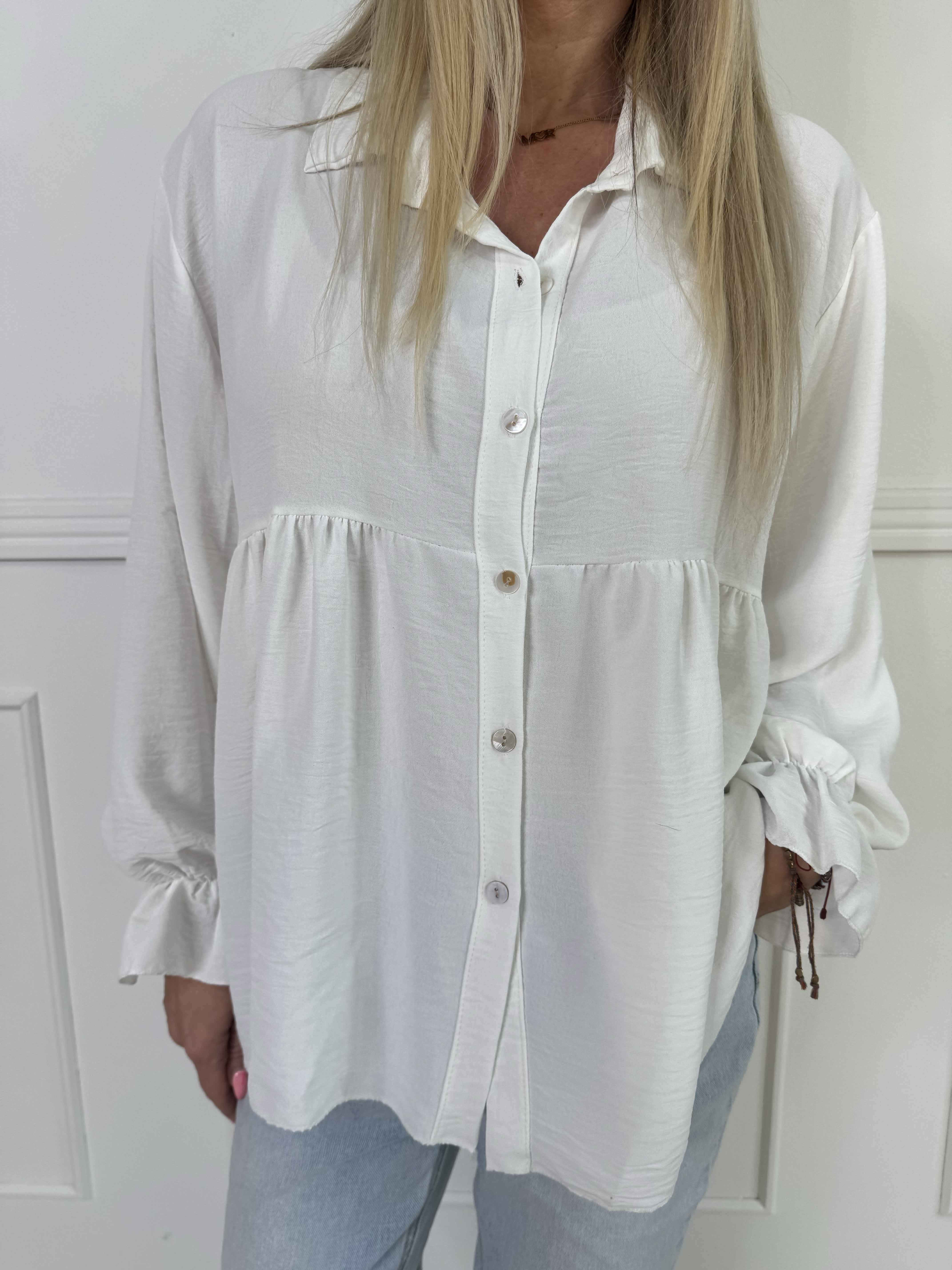 Smilla - Sød tunika i viskose med knapper